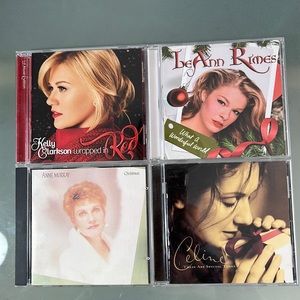 Various Female Artists Christmas CD’S